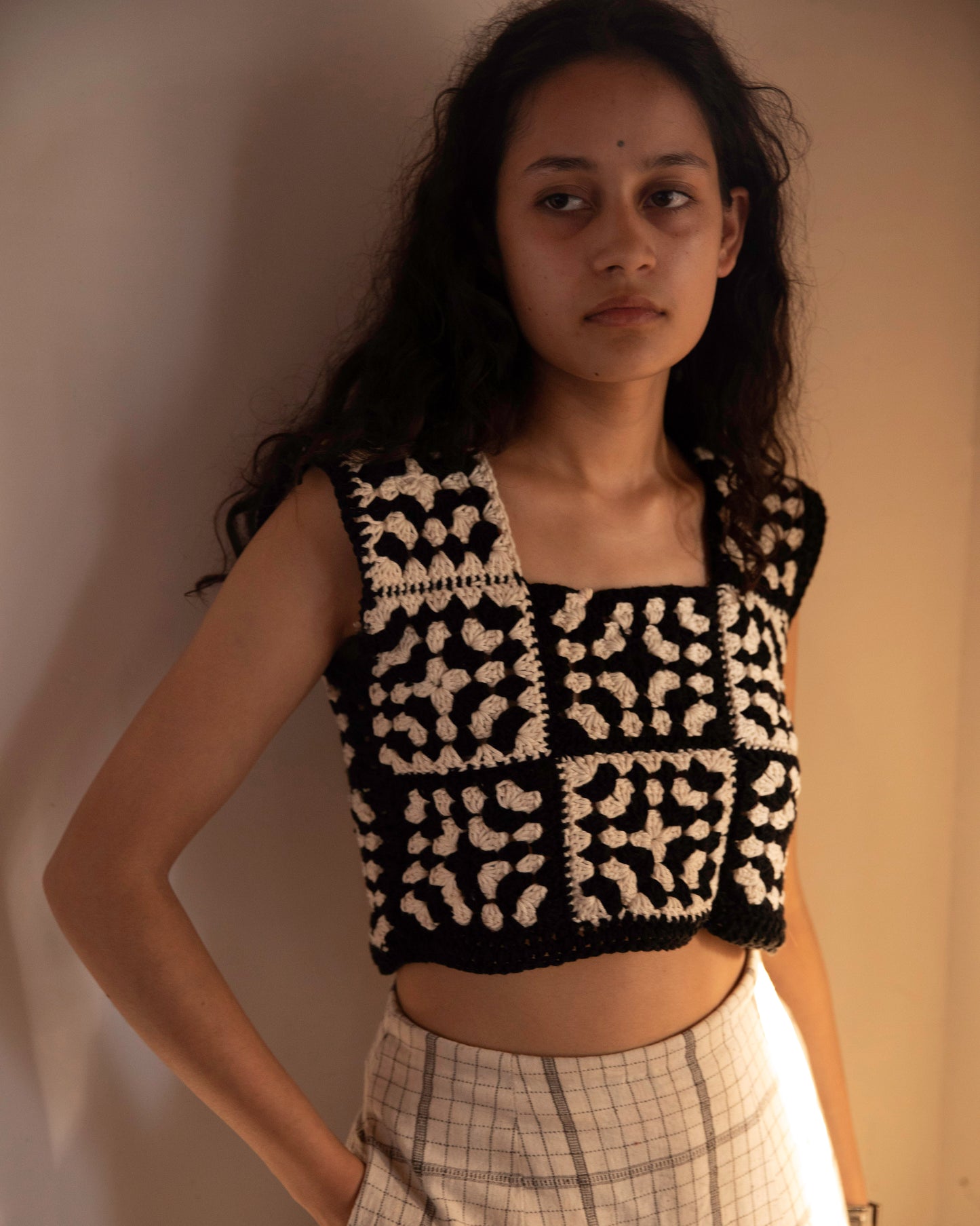 Dhari - 2 Crop Top