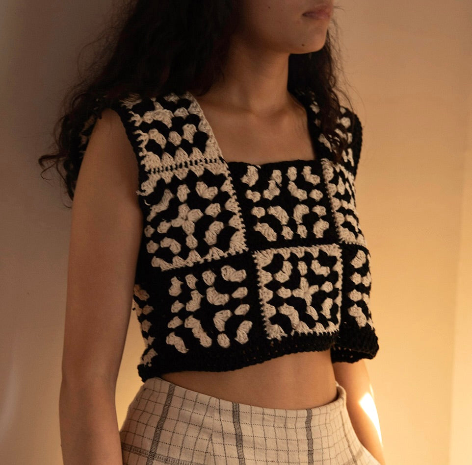 Dhari - 2 Crop Top
