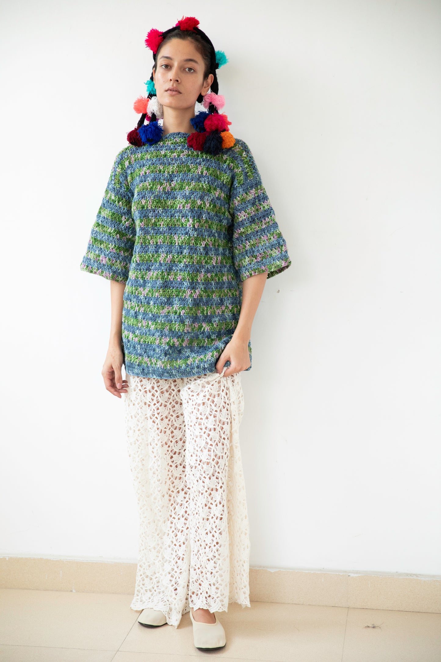Hand dyed Multi Colour T-shirt