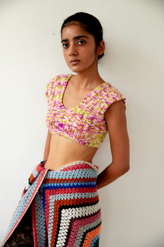 Pure Mulberry Crop Top