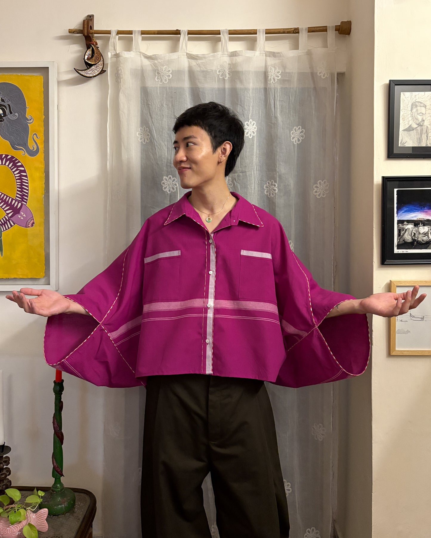 Bloom Shirt Magenta