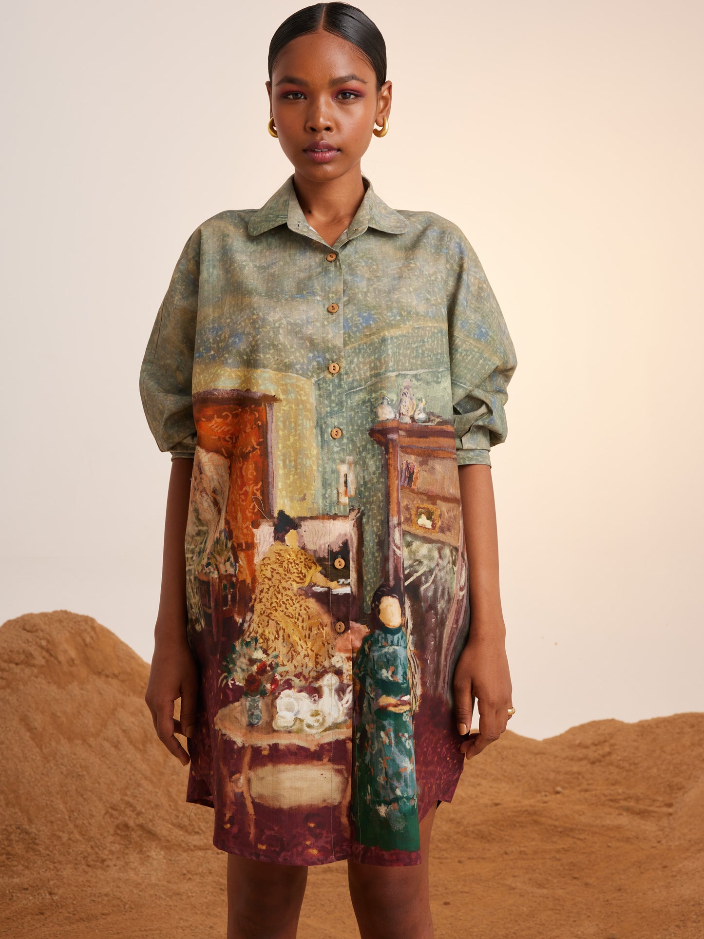 Como Long shirt - High Tea