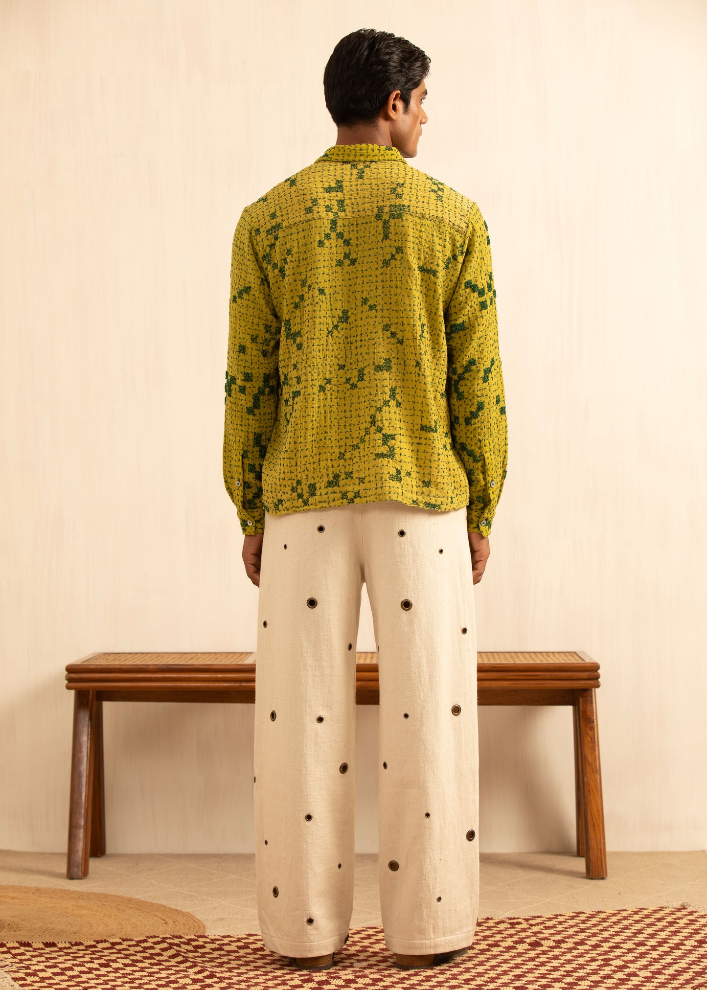 KANTHA BLOCK SHIRT