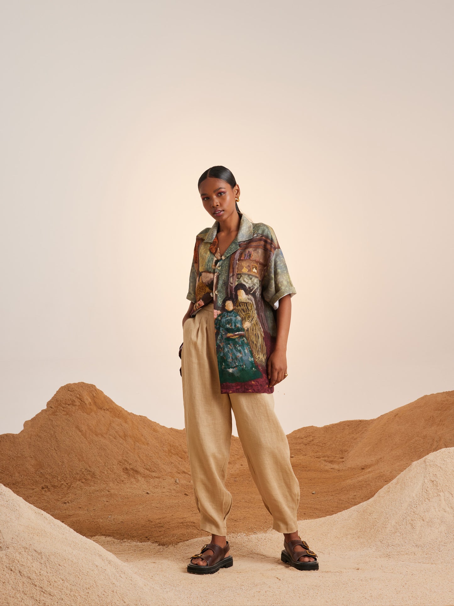 Unisex Oversized Shirt - High Tea