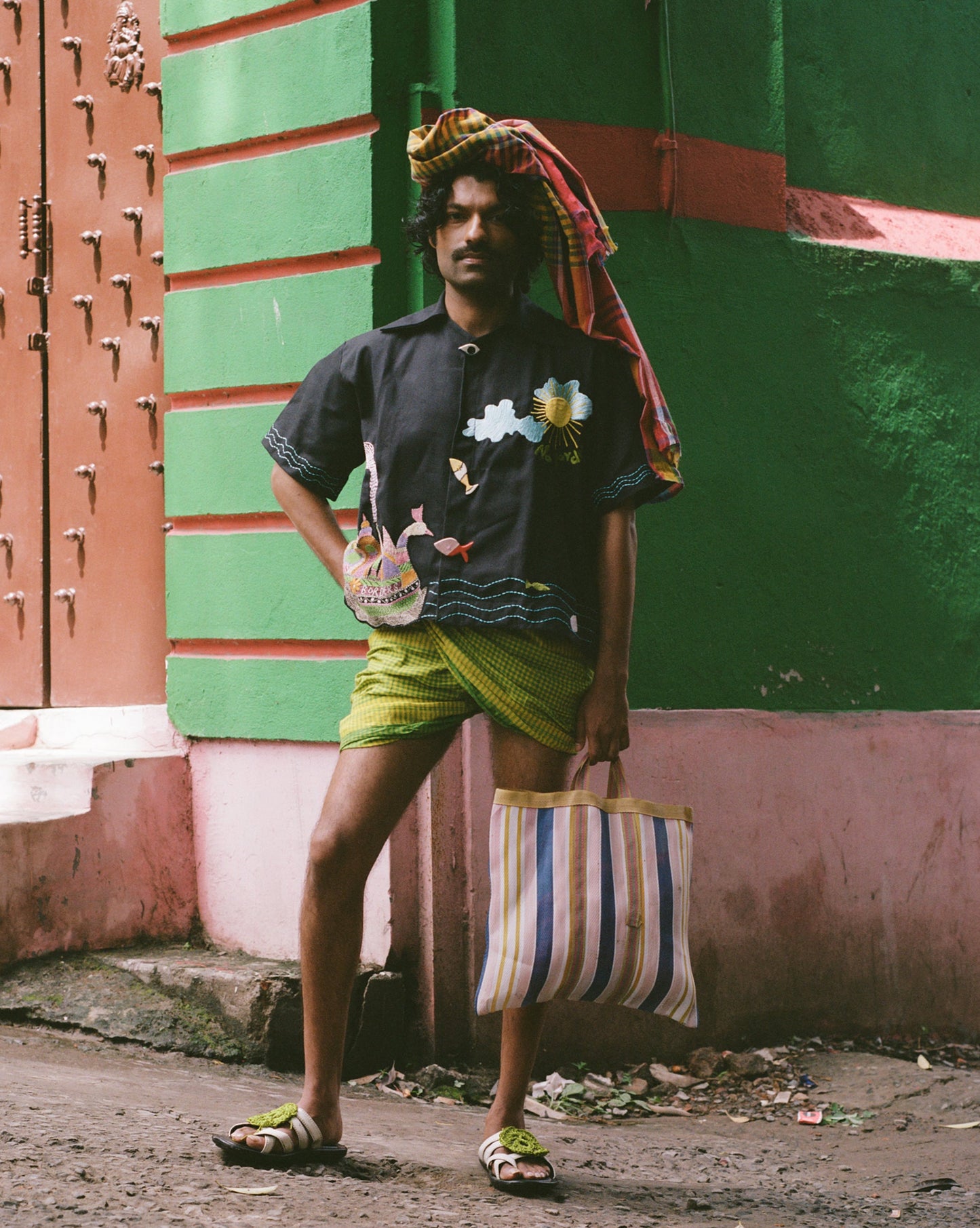 Kantha Boat co-ord Set