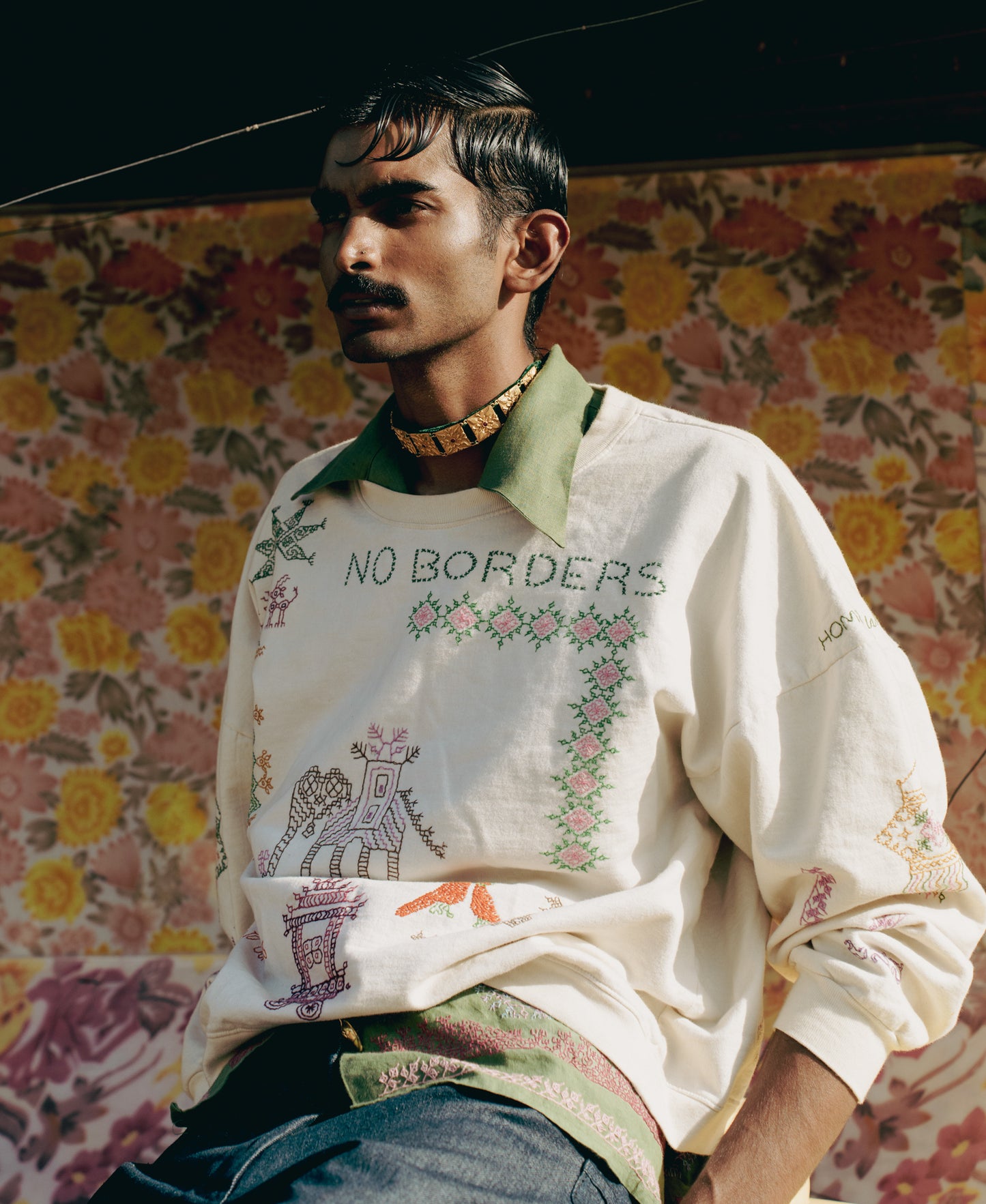 Kasuti Archive Sweatshirt (Natural White)