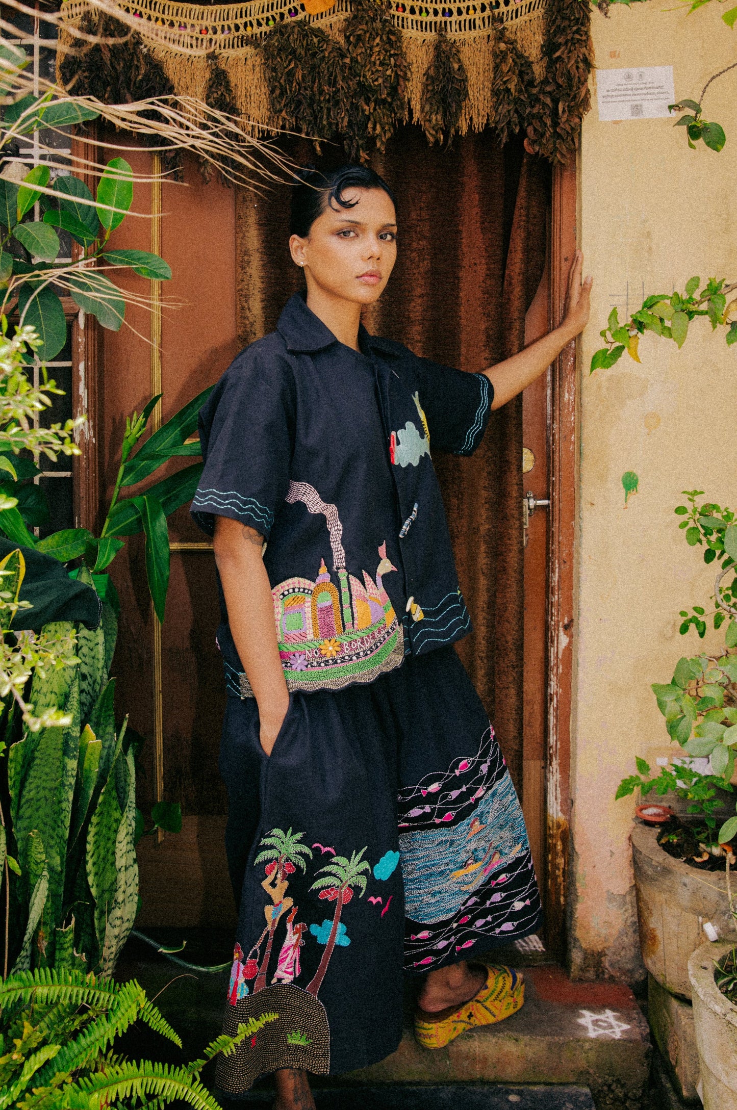 Kantha Boat co-ord Set