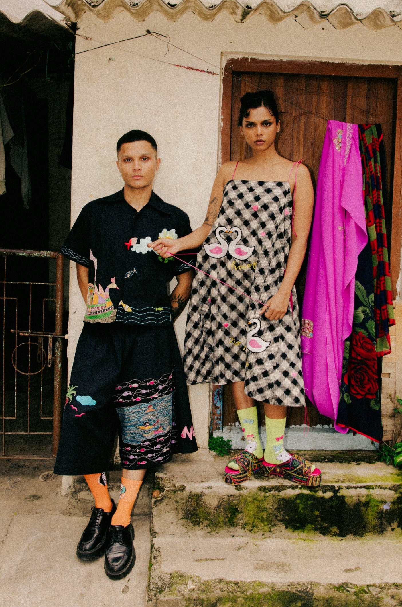 Kantha Boat co-ord Set