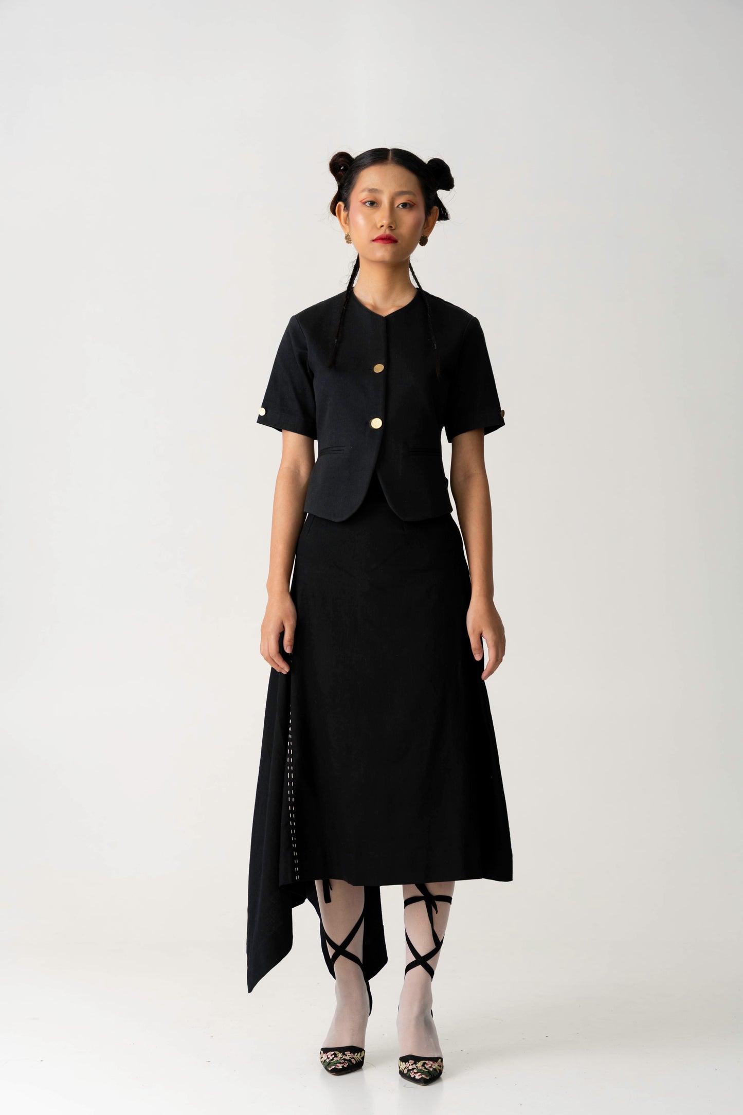 Explorer side godet skirt