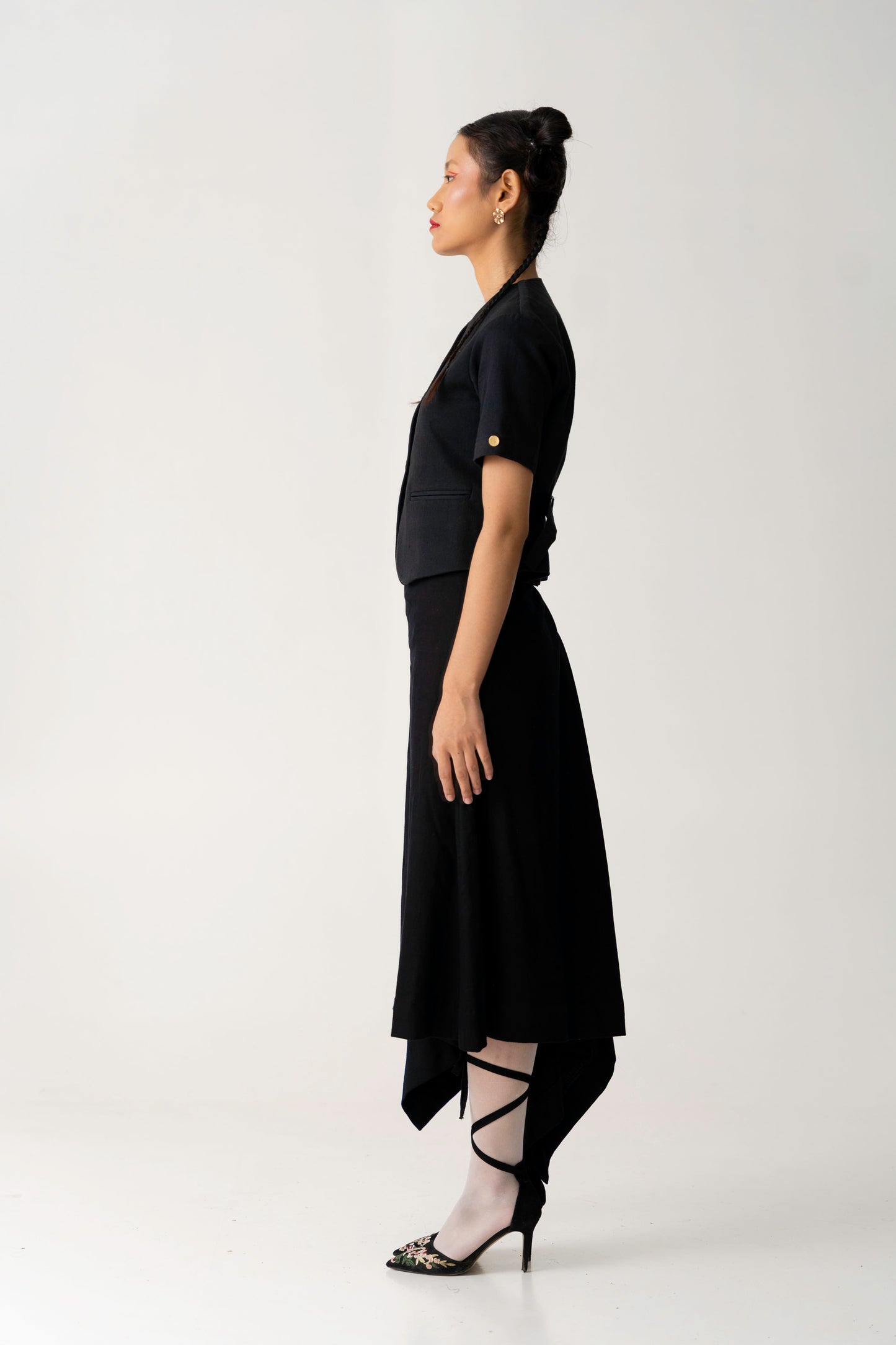 Explorer side godet skirt
