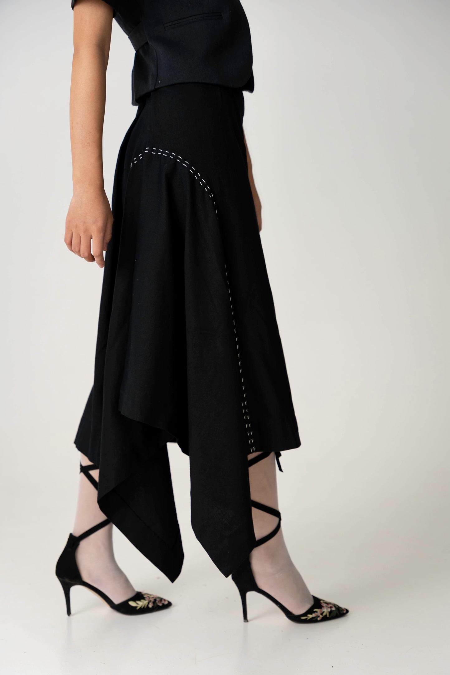 Explorer side godet skirt