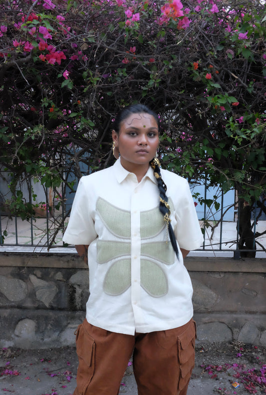 VERTEBRAE SYMBOLIC SHIRT- OFF WHITE