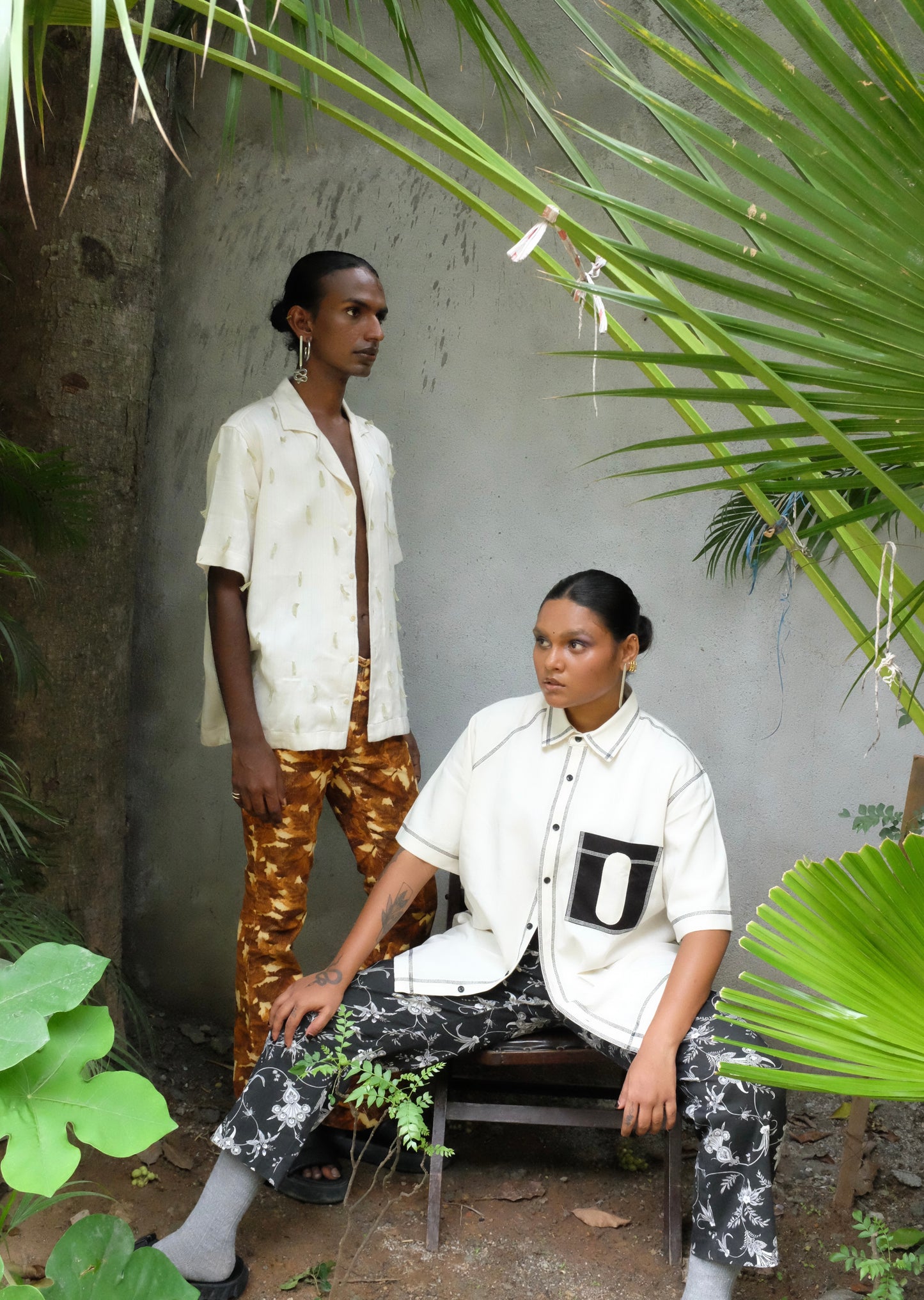 CANOPY DENIM SHIRT- OFF WHITE