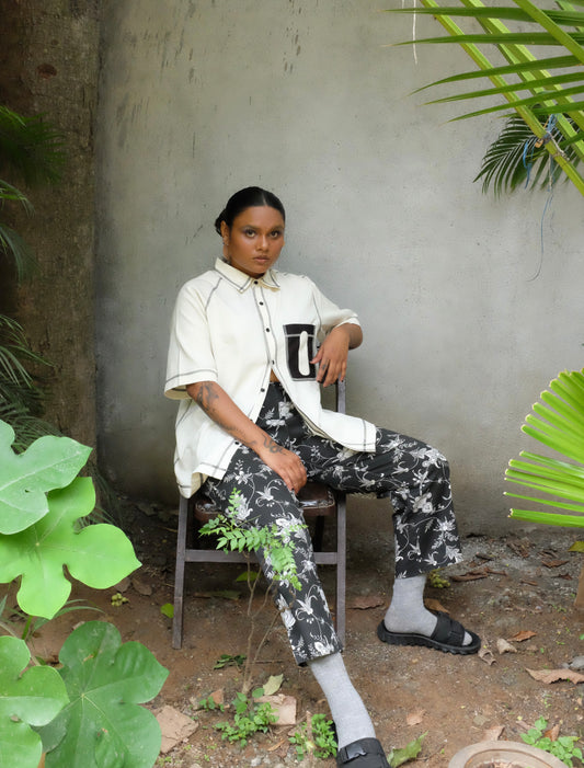 CANOPY DENIM SHIRT- OFF WHITE