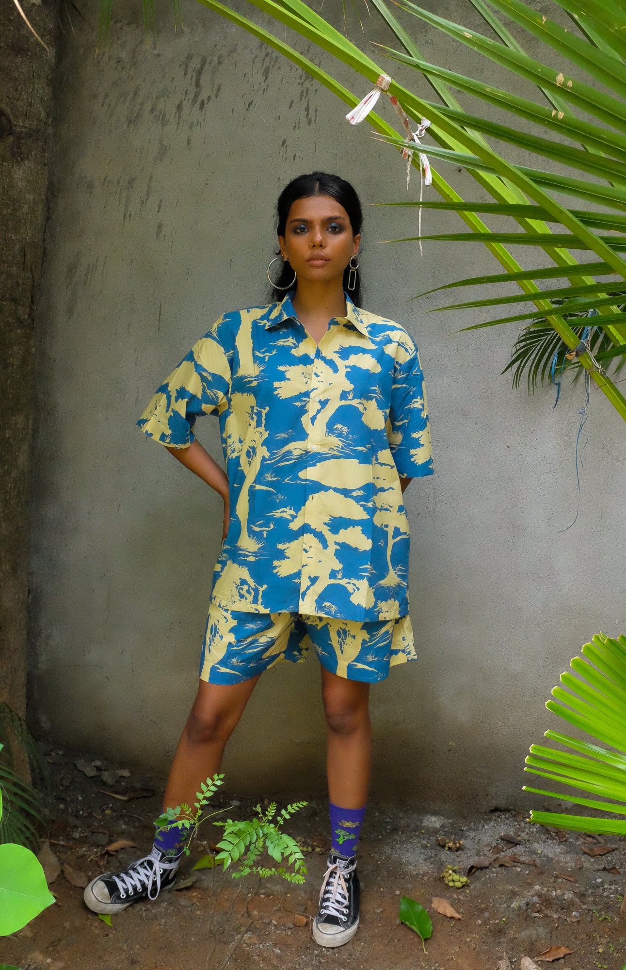 Rainforest Shorts (Blue)