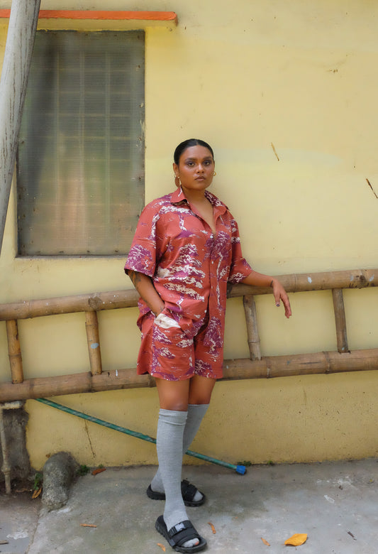 Rainforest Shorts (Red)