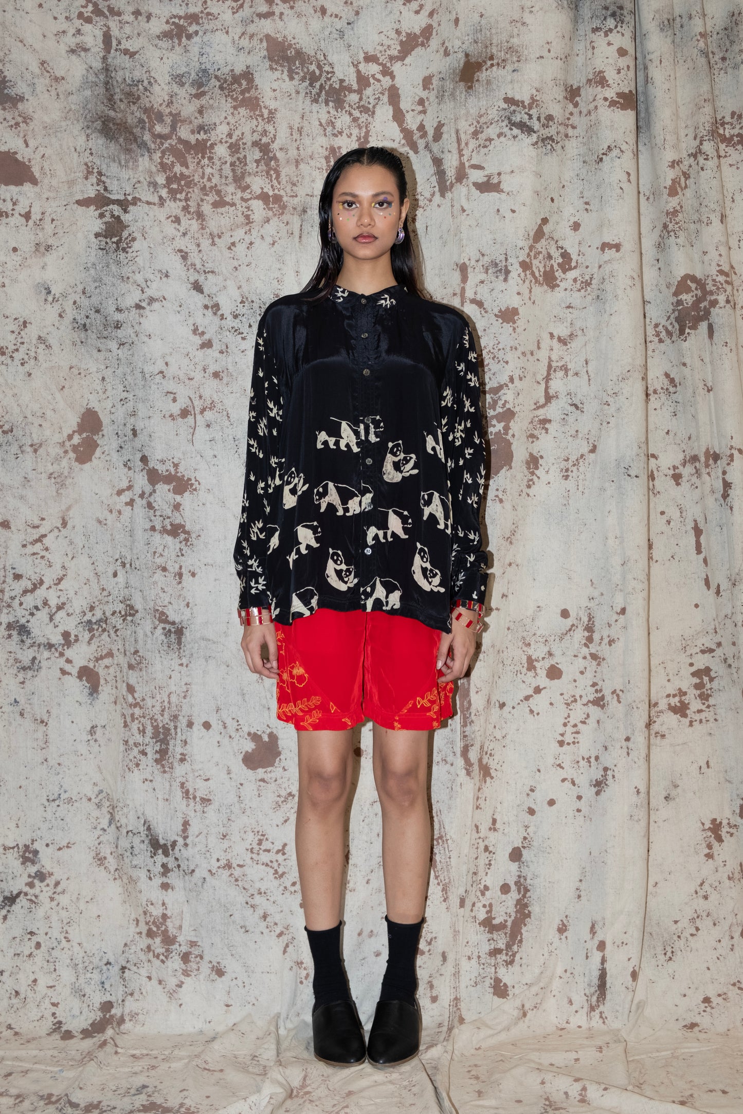 Rayon Relaxed short