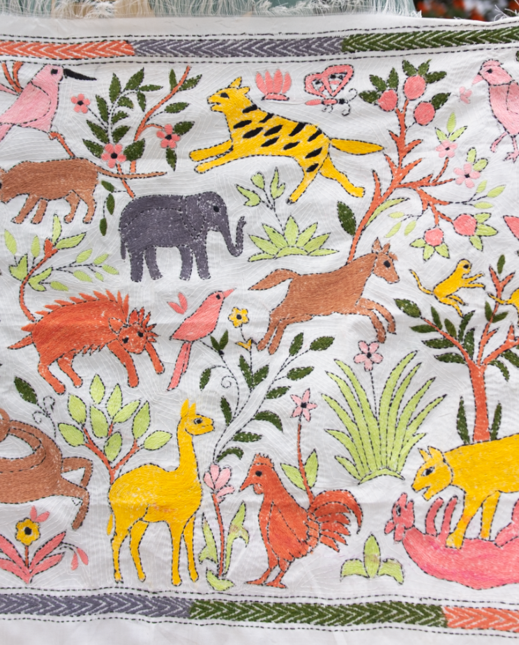 Animals of Bengal Tapestry