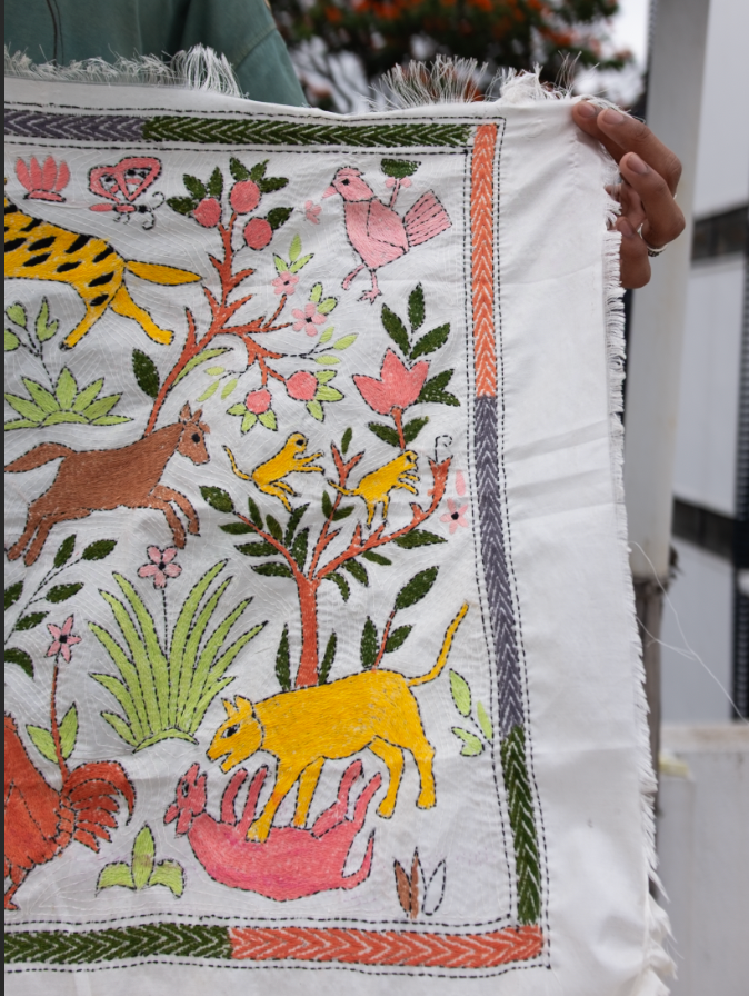 Animals of Bengal Tapestry
