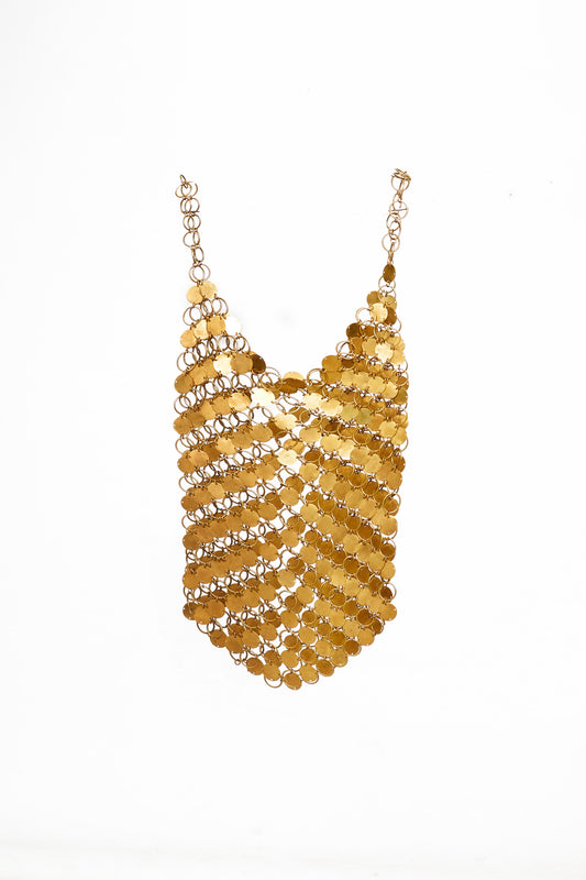 Circle Sleeveless Top