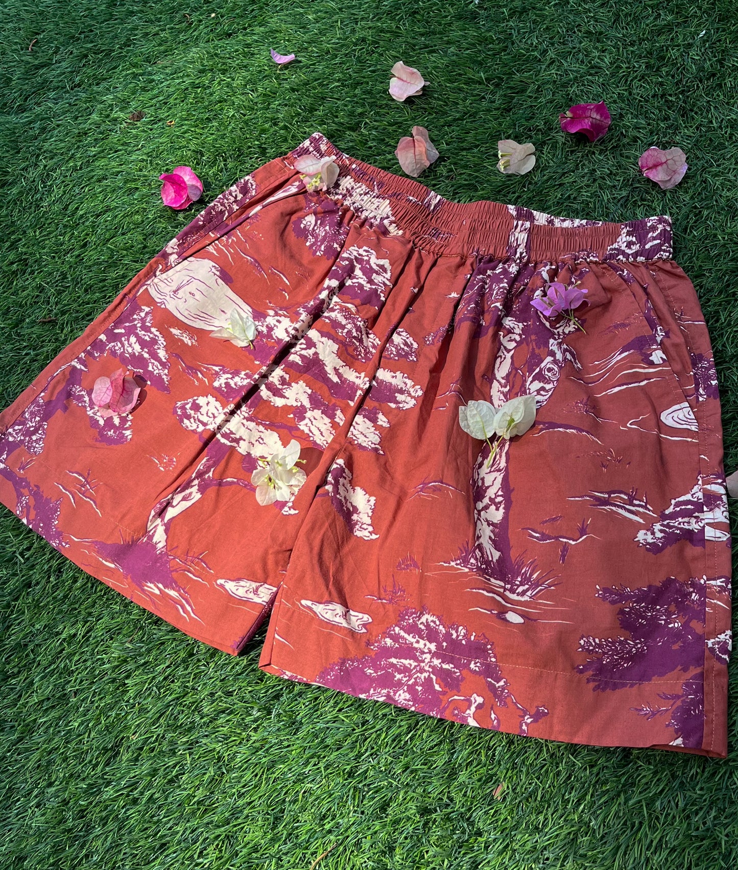 Rainforest Shorts (Red)