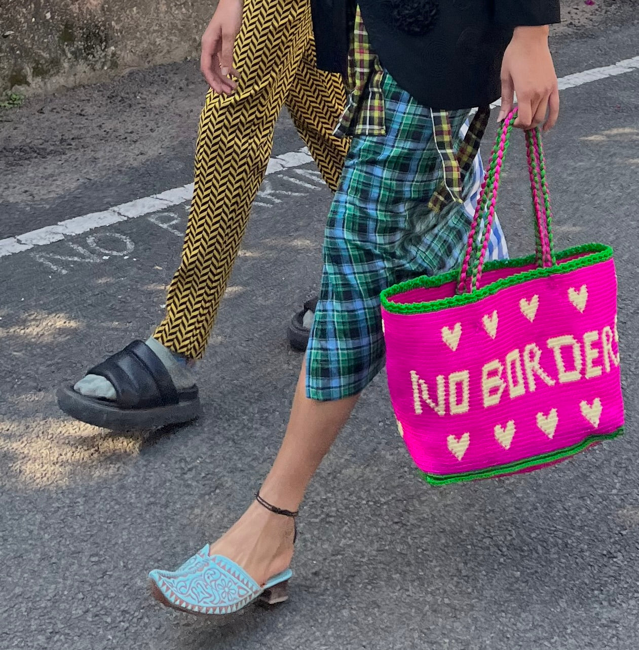 No Borders Market Bag