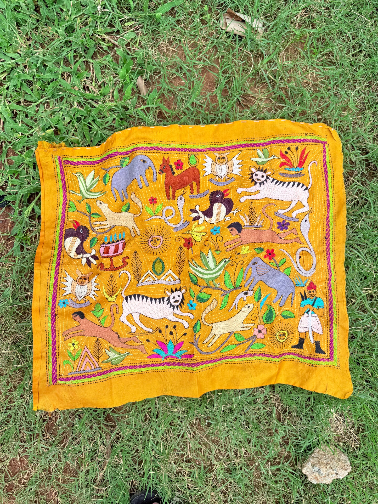 Rustic Forest Tapestry