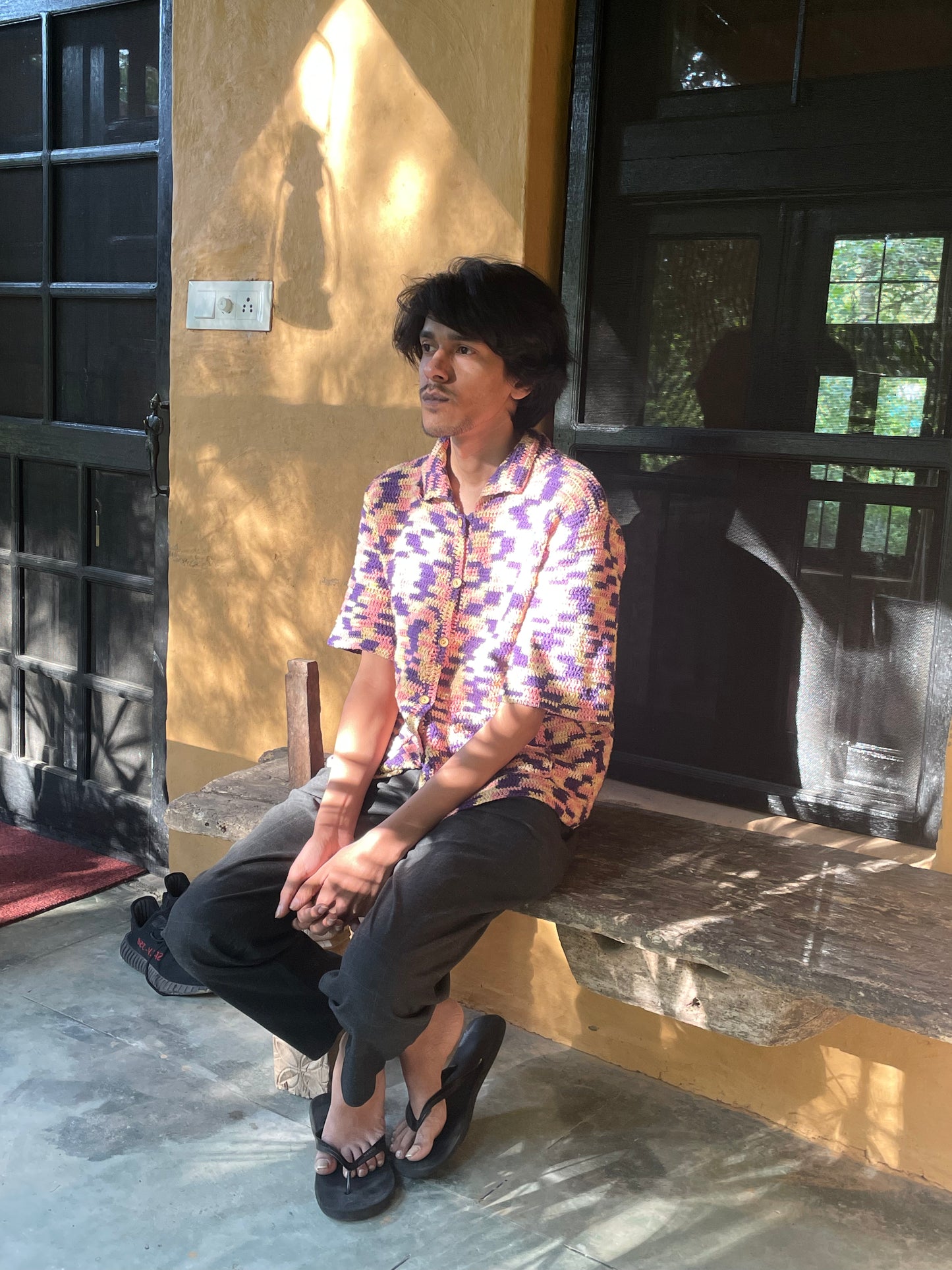 Mori Tie and dye - pure cotton shirt