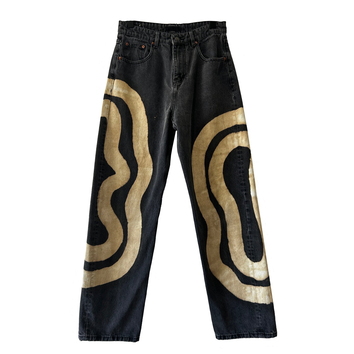 Inperfect Denim Circle Pants