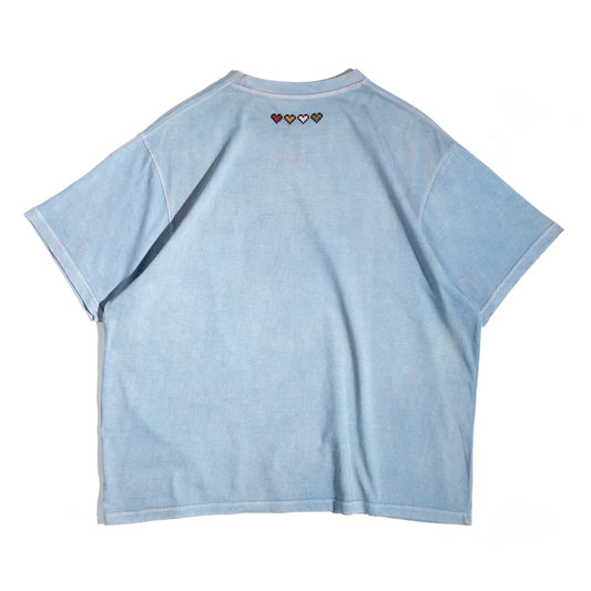 Imprint in “indigo ice”