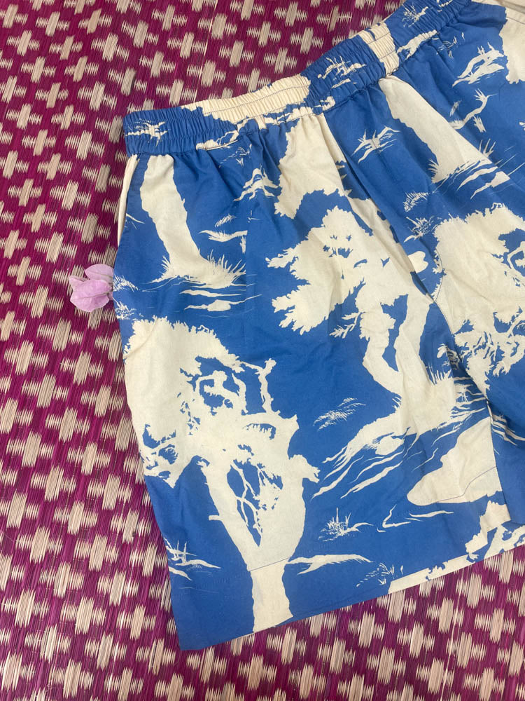 Rainforest Shorts (Blue)