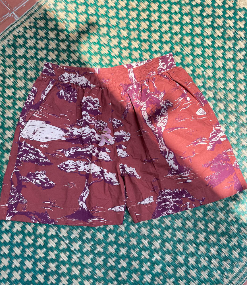 Rainforest Shorts (Red)