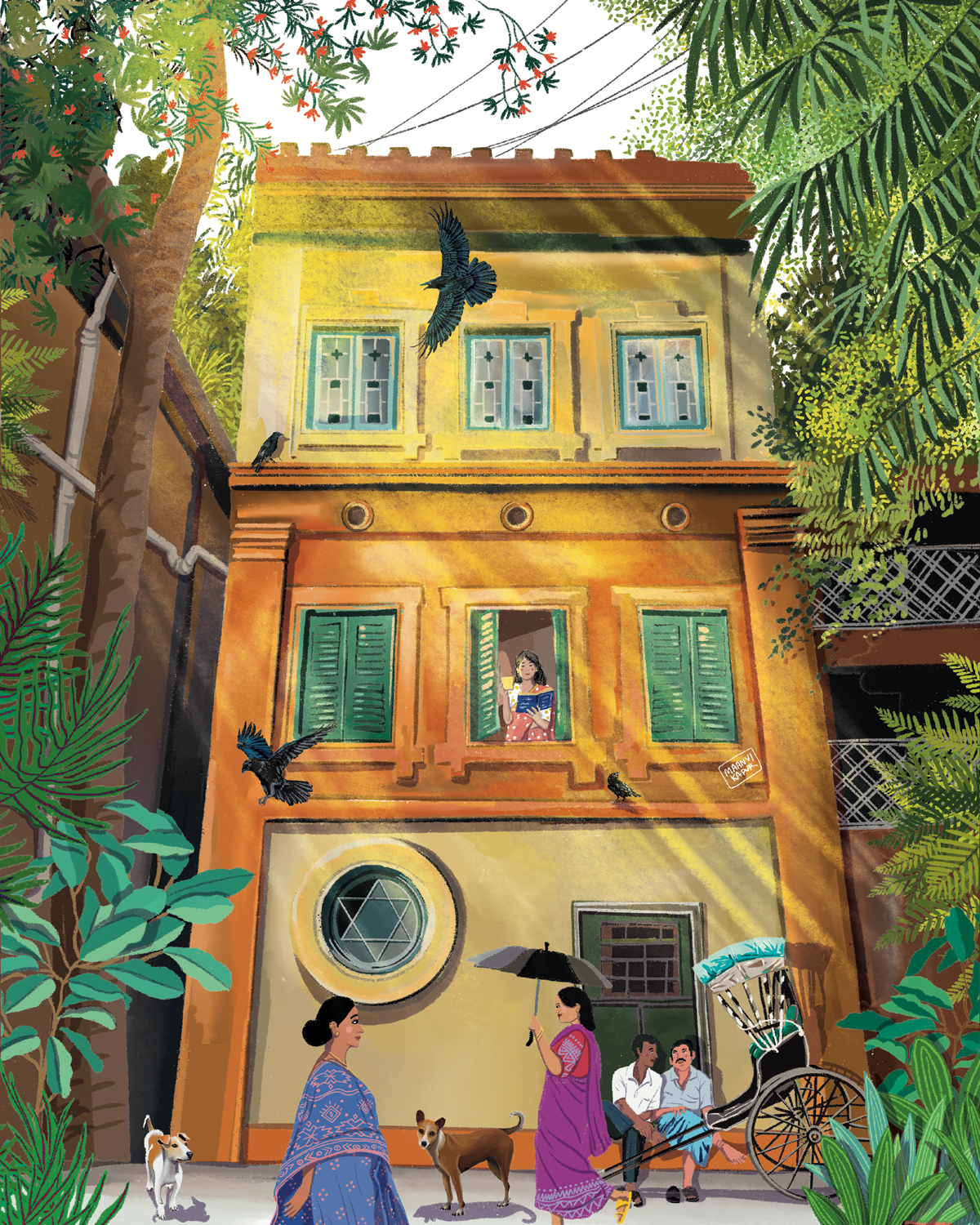Letter to Calcutta IV - Digital Print on Archival Paper
