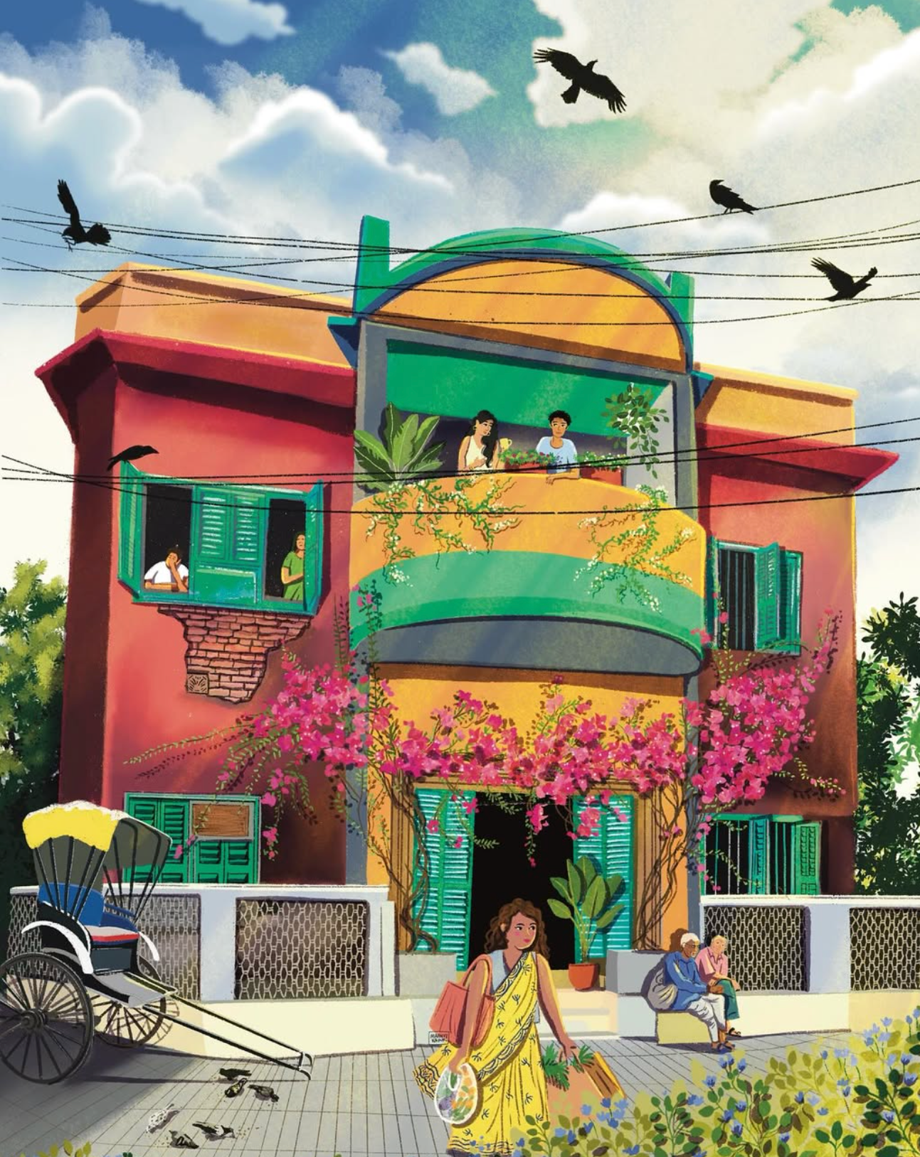Letter to Calcutta VI - Digital Print on Archival Paper