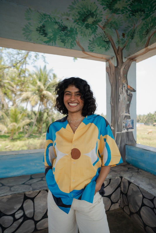 Belief Motif Shirt (Blue)