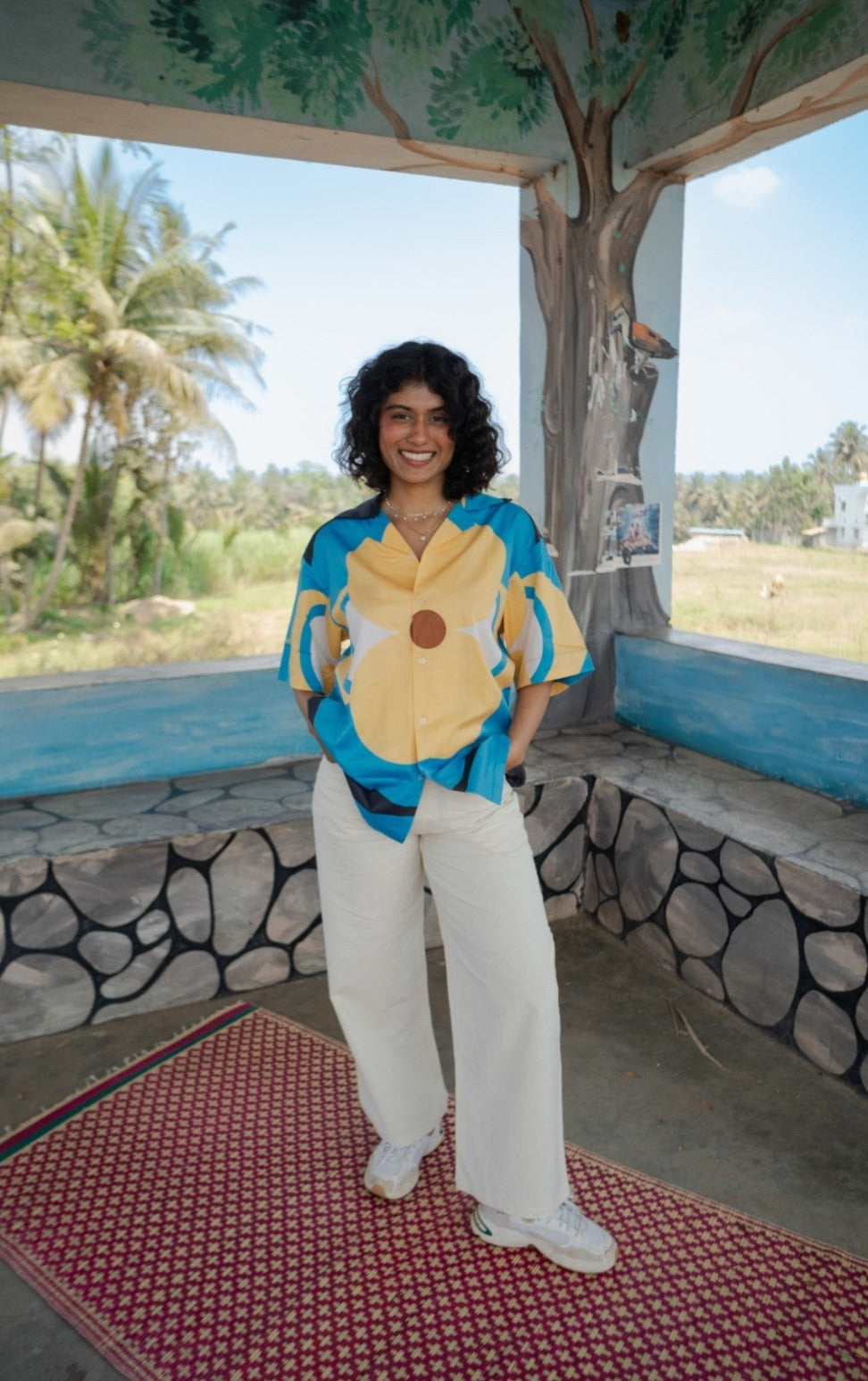 Belief Motif Shirt (Blue)