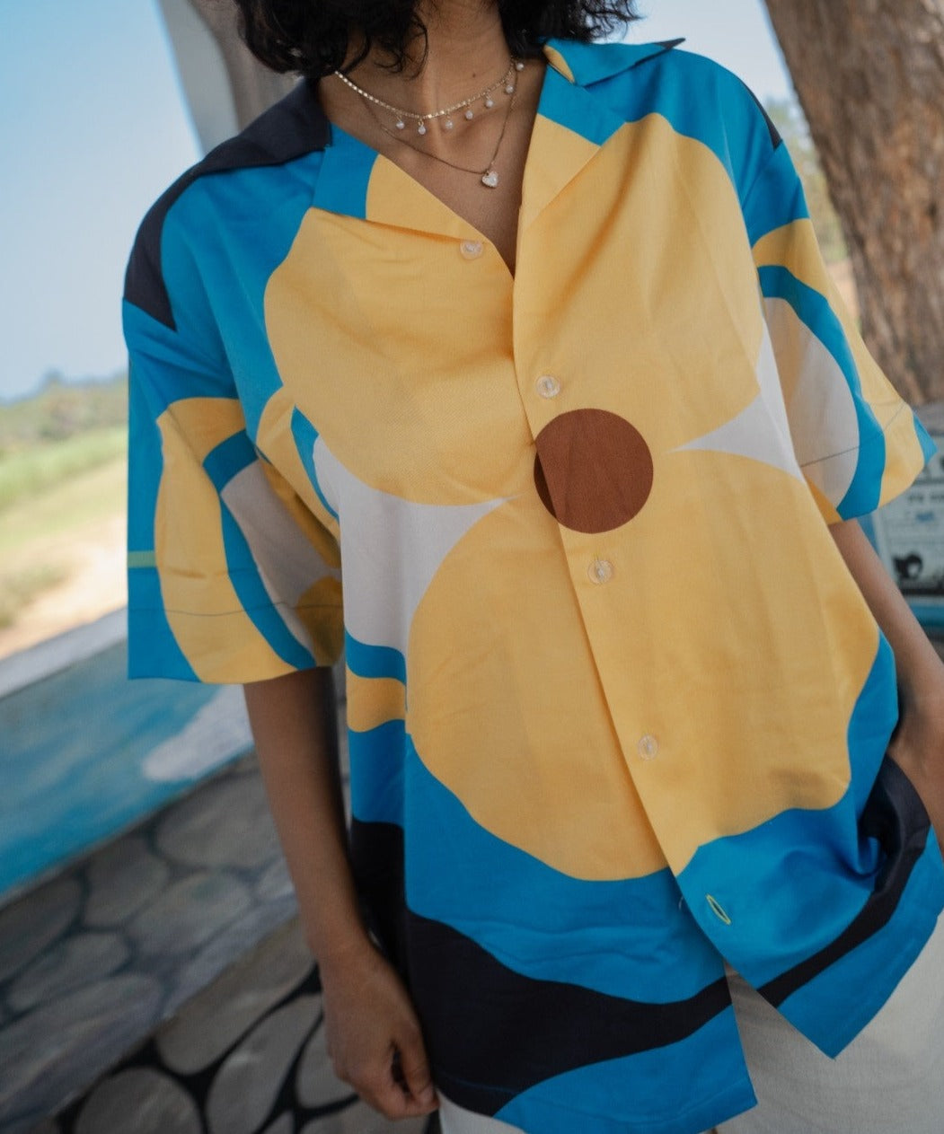 Belief Motif Shirt (Blue)
