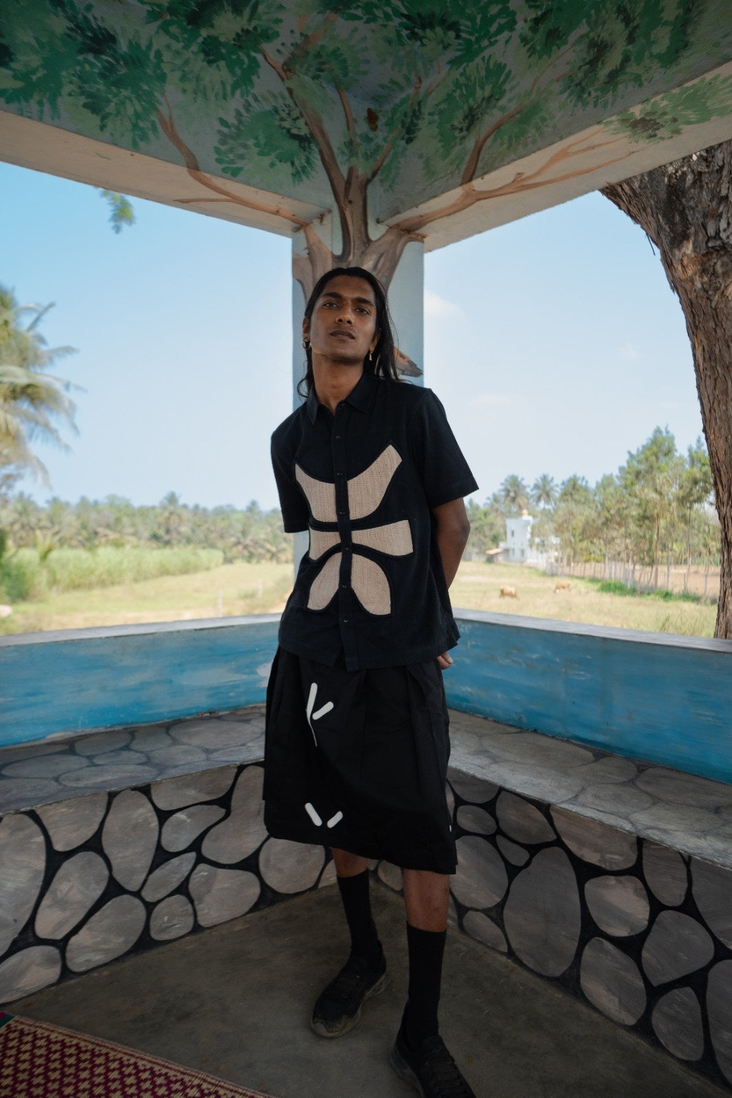 Black Symbolic Skirt