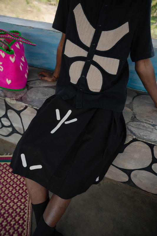 Black Symbolic Skirt