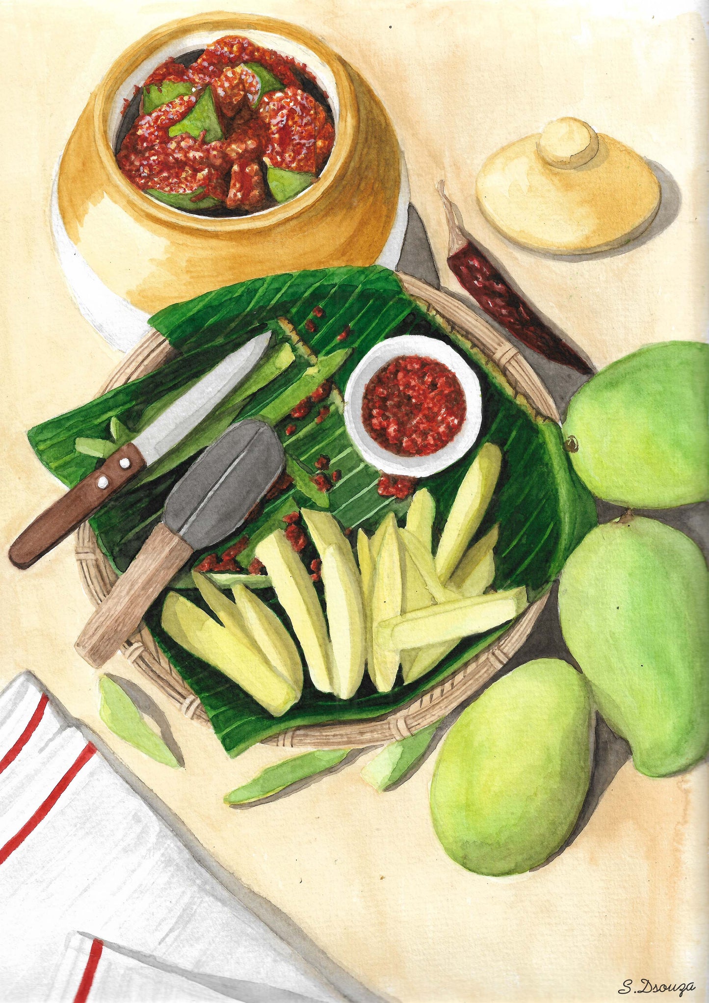 Wall Art for your Kitchen | Aam Ka Achar