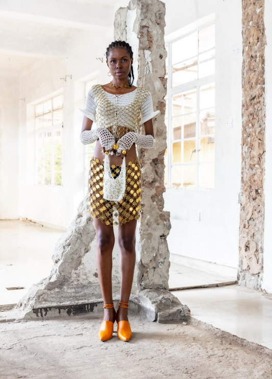 Pointed Ankle Tie Mules