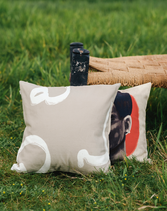 Raja, Rani and Theyam cushion (Set of 3)