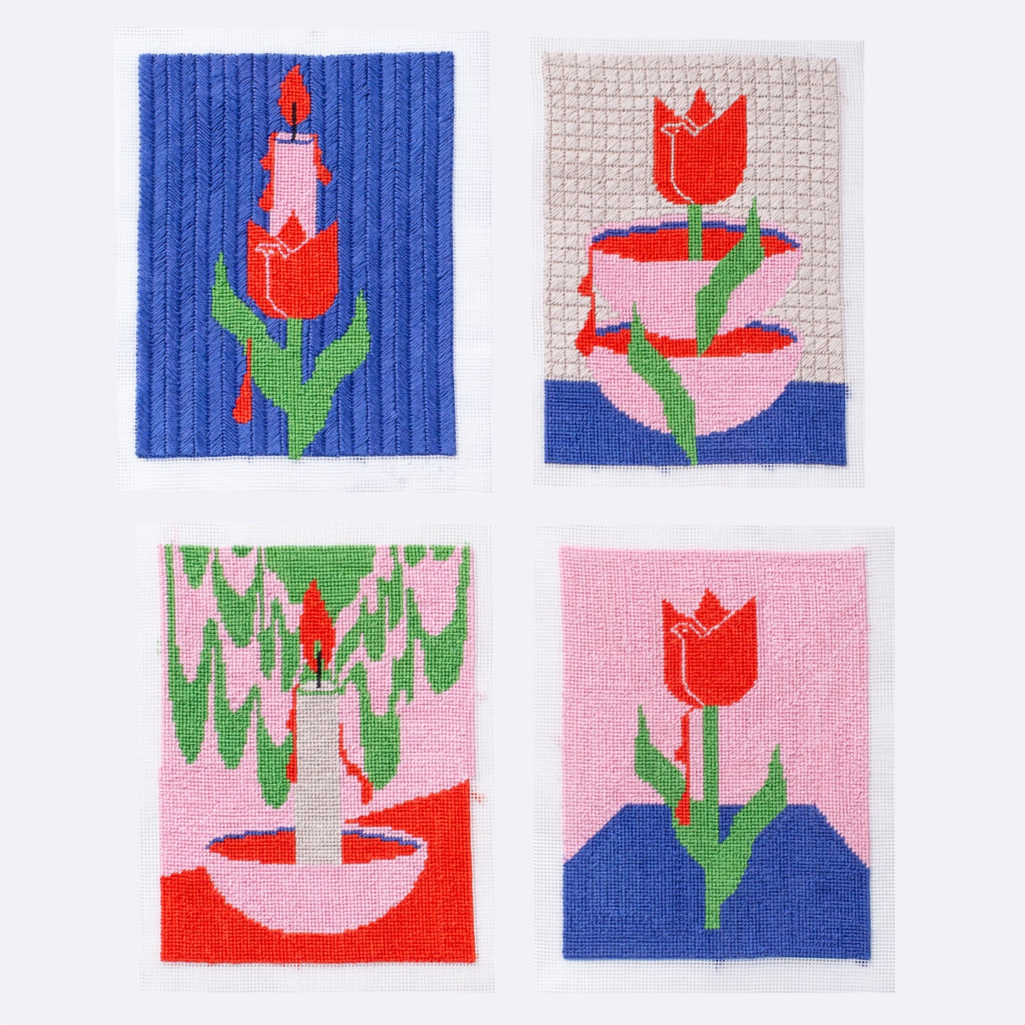 Stillness in Thread (DIY Needlepoint Full Kit)