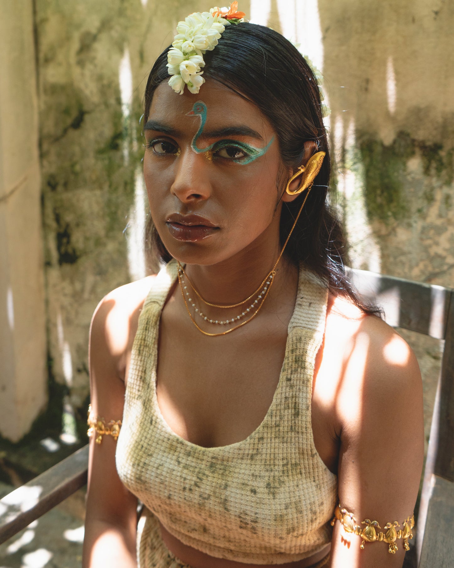 AZAAD | आज़ाद EAR LINKS (IN GOLD)