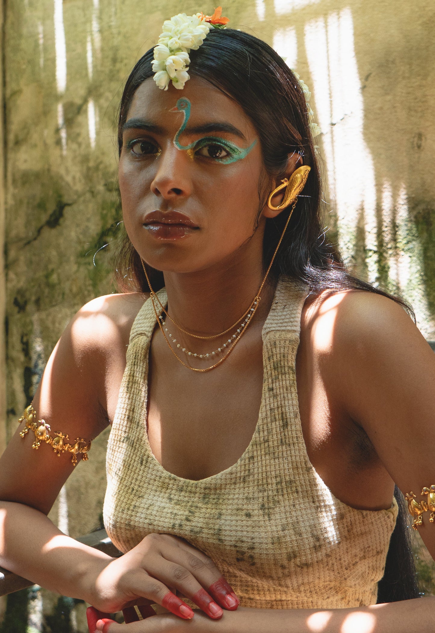 AZAAD | आज़ाद EAR LINKS (IN GOLD)