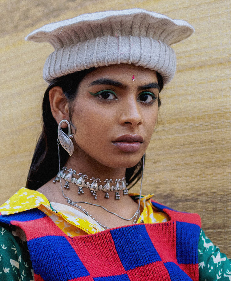 AZAAD | आज़ाद EAR LINKS (IN SILVER)