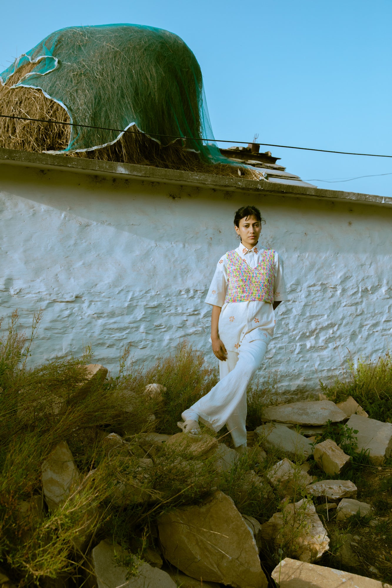 BAJOON MULBERRY SILK VEST
