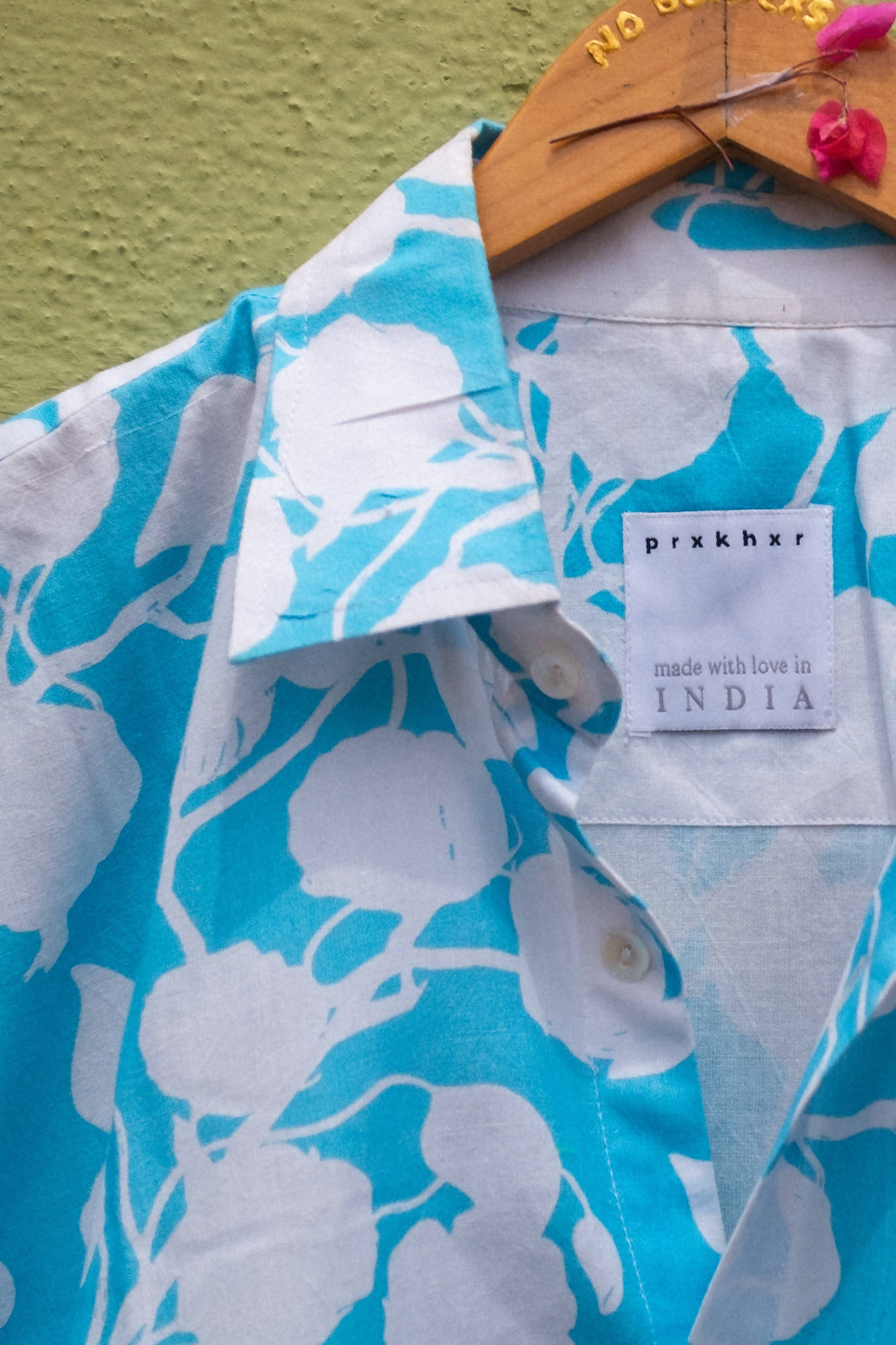 ARCTIC BLUE FLORAL SHIRT