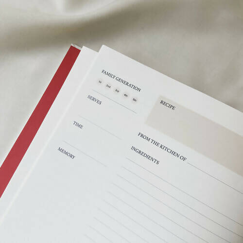 Heirloom Recipe Journal | Kitchen Edition