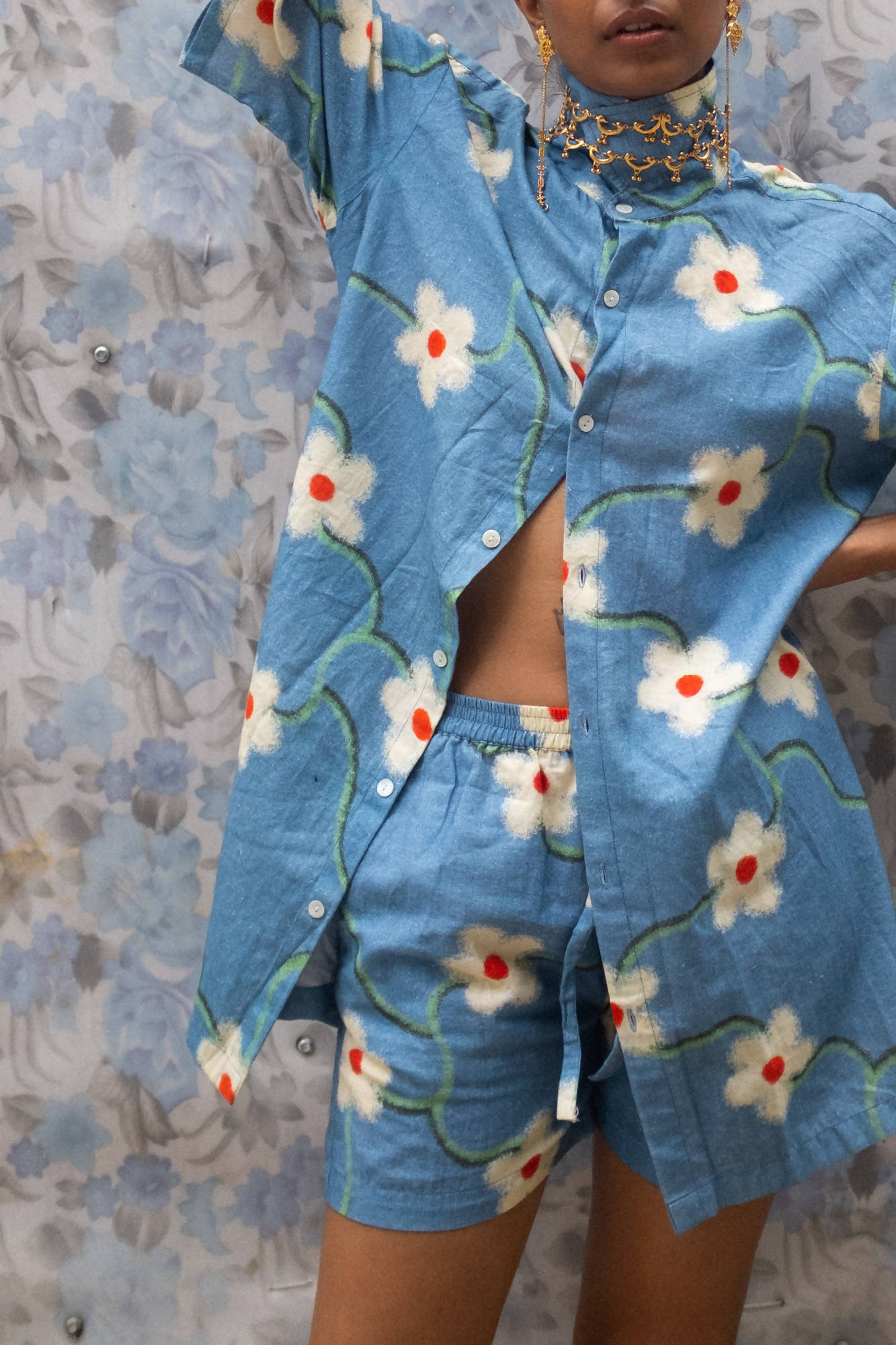 FLORAL PRINT SHIRT